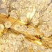 Di Leone Crystal Ring Chandelier-DWHOME