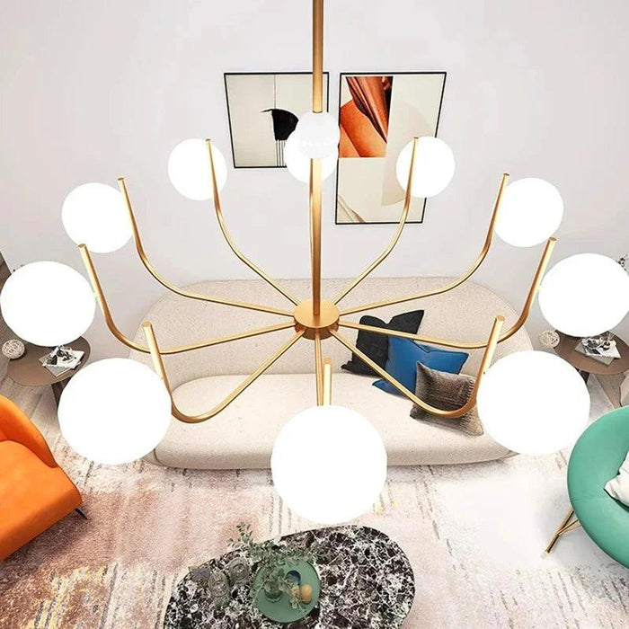 6-8-10 Lights Mid Century Modern Ceiling Light - DWHOME
