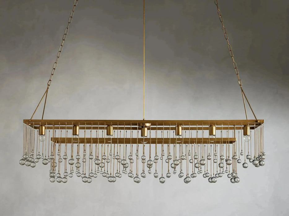 Aubrey Rectangular Chandelier 47''60''-DWHOME