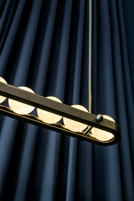 Ouranos II Linear Chandelier-DWHOME