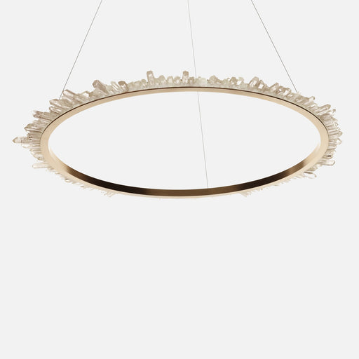 Ring Quartz Chandelier-DWHOME