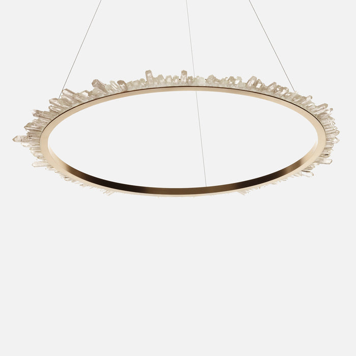 Ring Quartz Chandelier-DWHOME