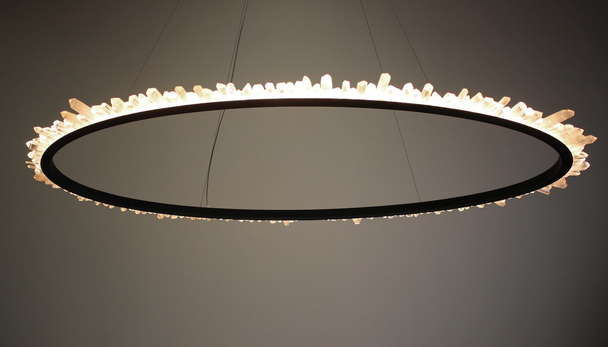 Ring Quartz Chandelier-DWHOME