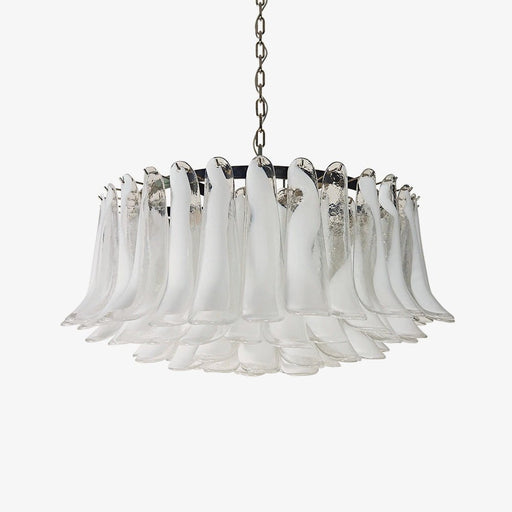 Petals White Murano Chandelier-DWHOME