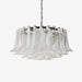 Petals White Murano Chandelier-DWHOME