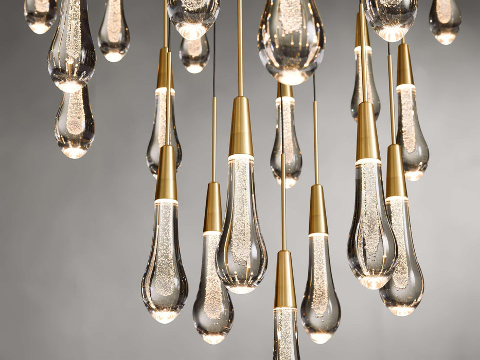 Soltaire Round Chandelier 17" 24" 36“ 58“-DWHOME