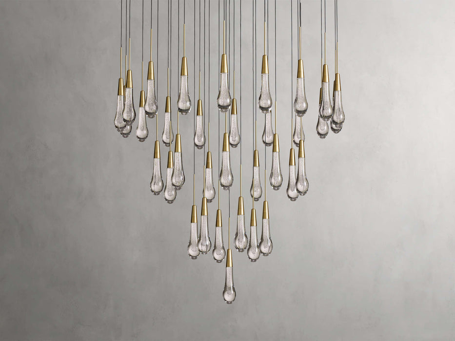 Soltaire Round Chandelier 17" 24" 36“ 58“-DWHOME