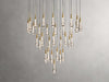 Soltaire Round Chandelier 17" 24" 36“ 58“-DWHOME