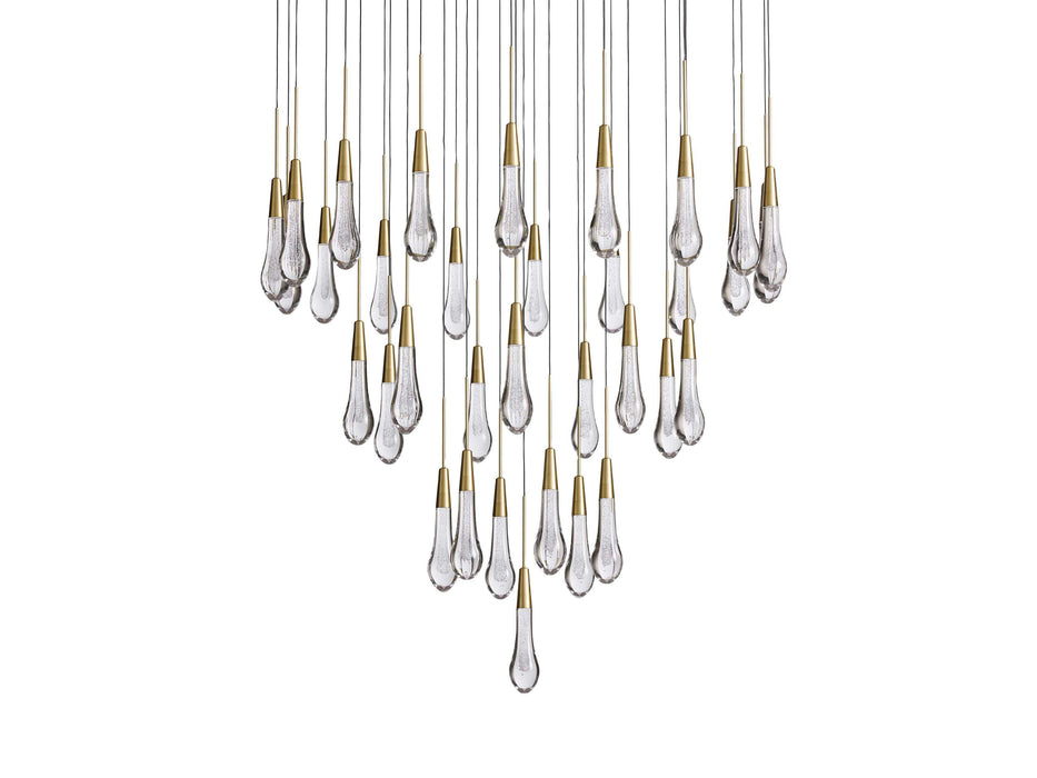 Soltaire Round Chandelier 17" 24" 36“ 58“-DWHOME