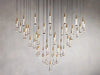 Soltaire Round Chandelier 17" 24" 36“ 58“-DWHOME