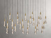 Soltaire Linear Chandelier 37"50"70"87"120"-DWHOME