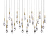 Soltaire Linear Chandelier 37"50"70"87"120"-DWHOME