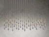 Soltaire Linear Chandelier 37"50"70"87"120"-DWHOME