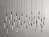 Soltaire Linear Chandelier 37"50"70"87"120"-DWHOME