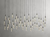 Soltaire Linear Chandelier 37"50"70"87"120"-DWHOME