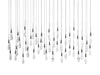 Soltaire Linear Chandelier 37"50"70"87"120"-DWHOME