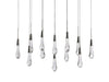 Soltaire Linear Chandelier 37"50"70"87"120"-DWHOME