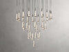 Soltaire Round Chandelier 17" 24" 36“ 58“-DWHOME