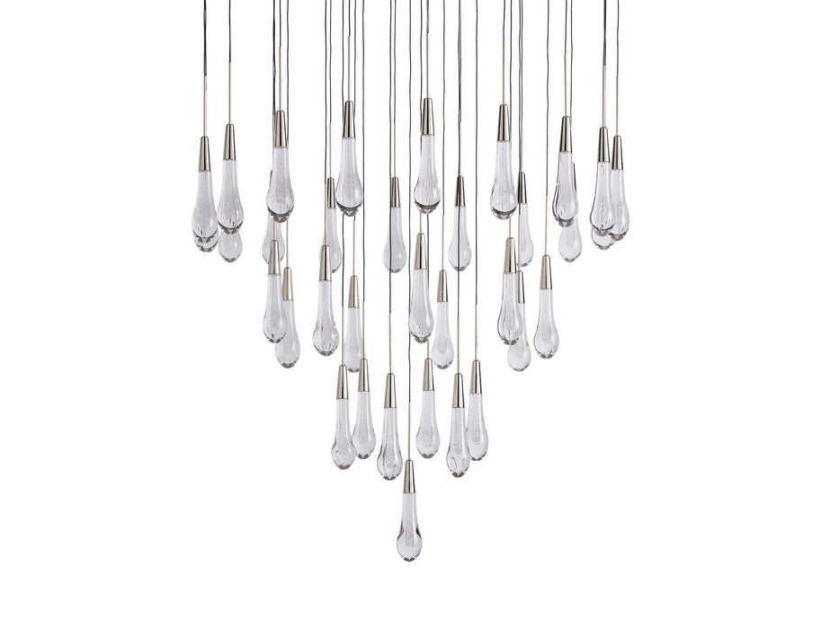 Soltaire Round Chandelier 17" 24" 36“ 58“-DWHOME