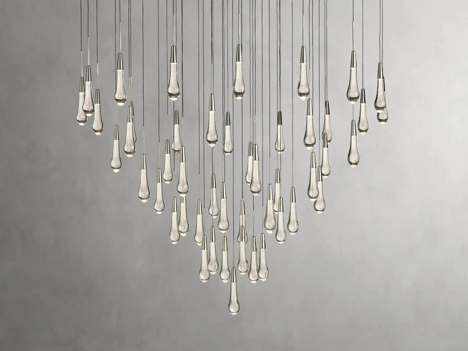 Soltaire Round Chandelier 17" 24" 36“ 58“-DWHOME