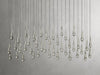 Soltaire Linear Chandelier 37"50"70"87"120"-DWHOME