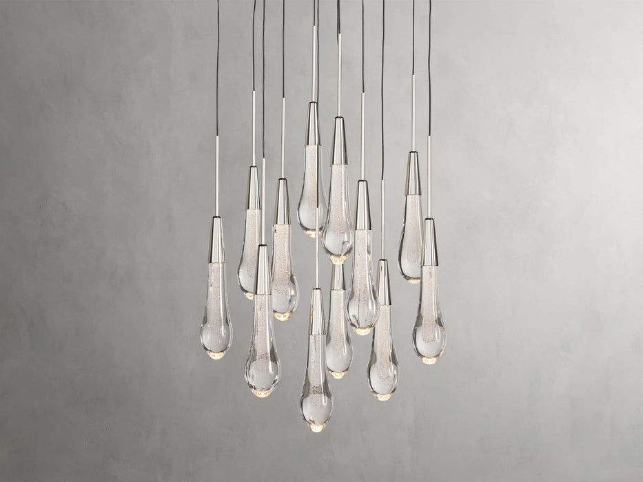 Soltaire Round Chandelier 17" 24" 36“ 58“-DWHOME