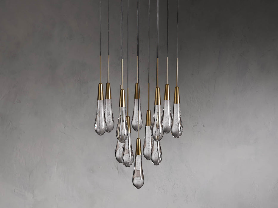 Soltaire Round Chandelier 17" 24" 36“ 58“-DWHOME