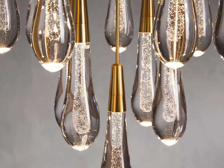 Soltaire Round Chandelier 17" 24" 36“ 58“-DWHOME