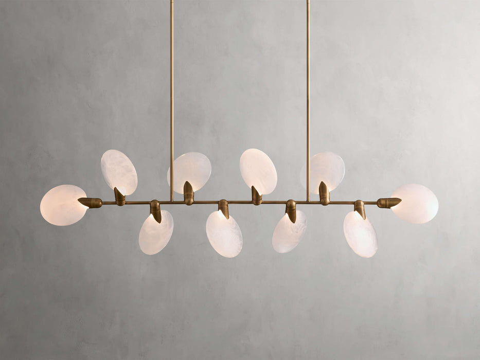 Lyla Linear Chandelier 62''74''-DWHOME