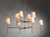 Rhodes 2-Tier Round Chandelier-DWHOME