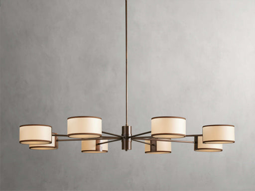 Daphne Round Chandelier 48''60''-DWHOME