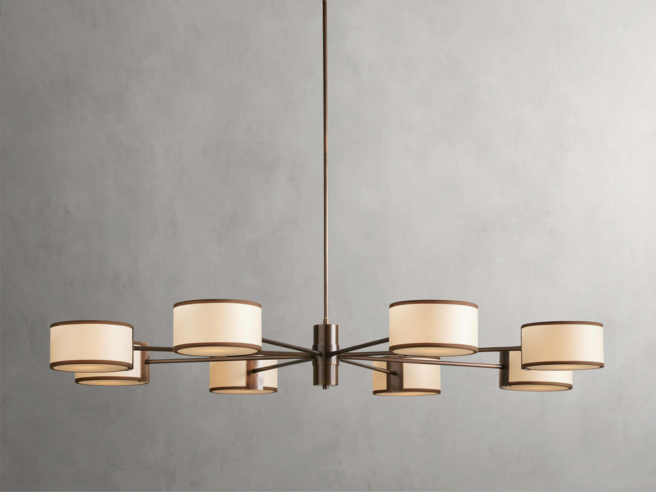 Daphne Round Chandelier 48''60''-DWHOME