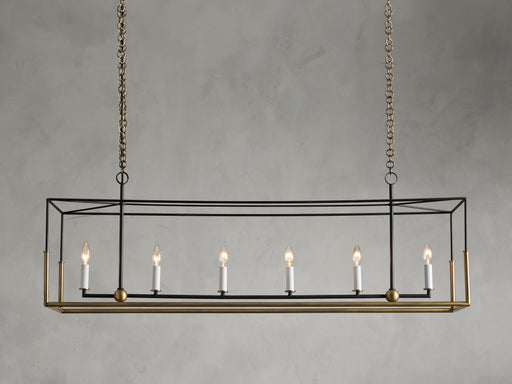Holt 6-Light Linear Chandelier-DWHOME