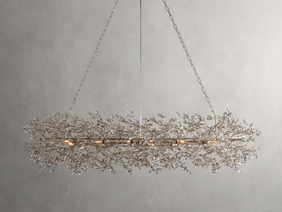 Fiore Oval Chandelier 62''74''-DWHOME