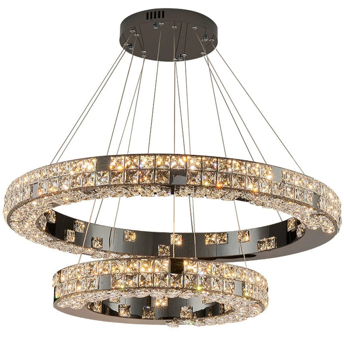 Bacci Ring Modern Chandelier-DWHOME