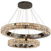 Bacci Ring Modern Chandelier-DWHOME