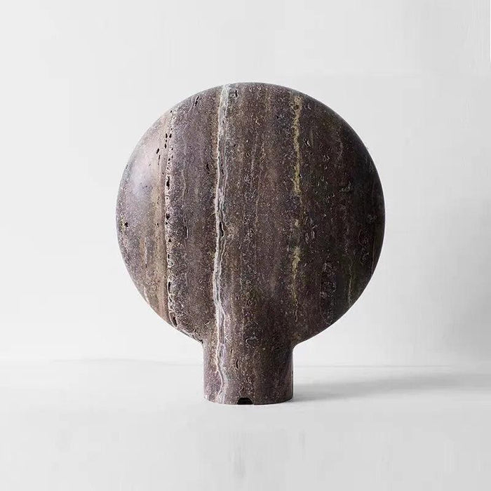 Natural Travertine Table Lamp - DWHOME