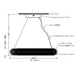 Primary Crystal Oval Chandelier-DWHOME