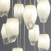 Frost Glass Pendant Foyer Chandelier-DWHOME