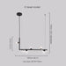 Luz Minimalist Line Kitchen Island Pendant Light - DWHOME