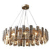 Lazzo Crystal Ceiling Chandelier-DWHOME