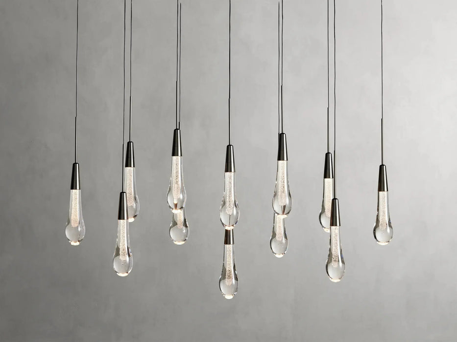 Soltaire Linear Chandelier 37"W-DWHOME