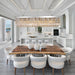 Crystal Kitchen Rectangle Chandelier 47" - DWHOME