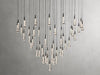 Soltaire Round Chandelier 58"W-DWHOME