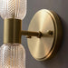 Palermo 12" Brass Wall Light Sconce - DWHOME