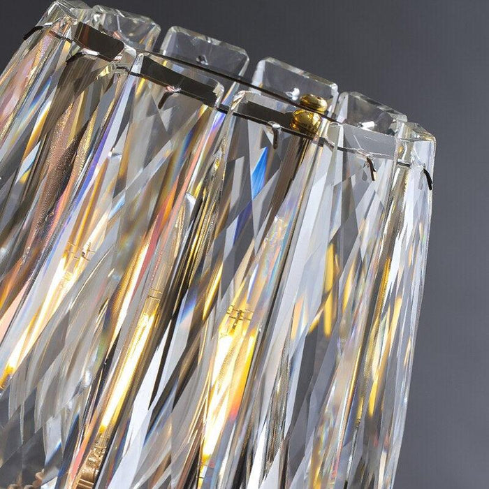 10-Light Contemporary Crystal Chandelier - DWHOME