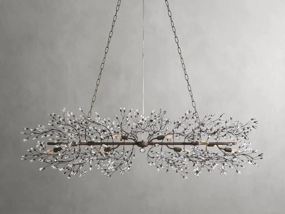 Fiore Linear Chandelier 43''51''68''-DWHOME