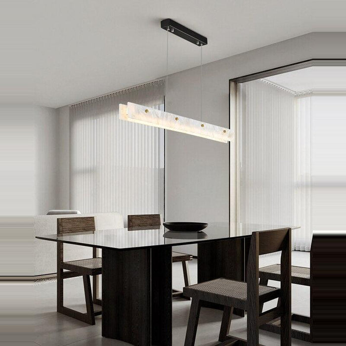 60" Natural Marble Dining Room Chandelier - DWHOME