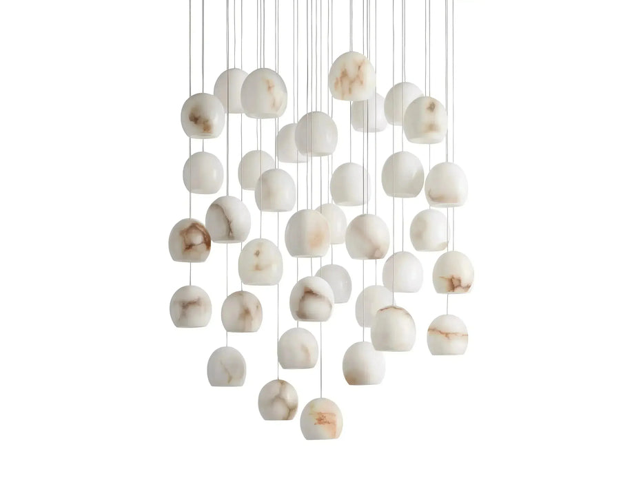 Arica Round Chandelier 3/7/15/36 Light-DWHOME