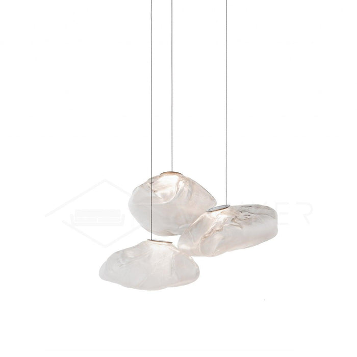 Blown Glass Mesh Pendant Light - DWHOME